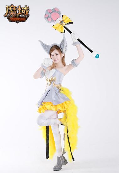 魔域幻影猫cos 陈雨涵