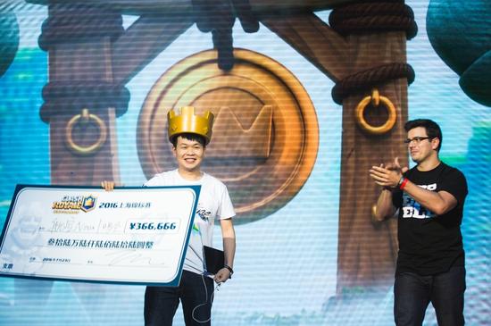 鸣圣夺冠，拿下366666元冠军奖金