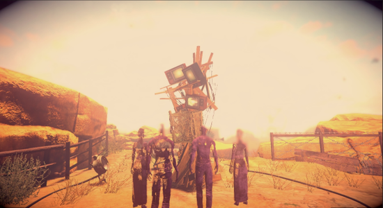 （《墓园》游戏画面）