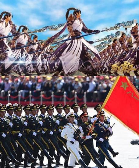 《西楚霸王》中的玩家军队同样军容雄壮