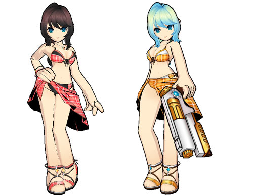 性感女枪艾尔之光萝丝睡衣泳装登场