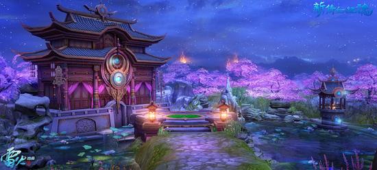 精致的亭台楼阁