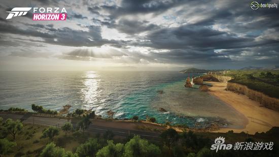 《极限竞速：地平线3》风景真的超级美