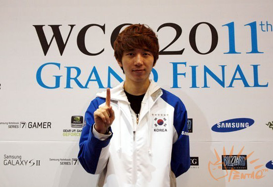 韩国兽族Lyn，在WAR3的世界中已经算的上难得一见的帅哥