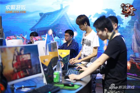 图7 《新风云》试玩区是PVP爱好者的天堂