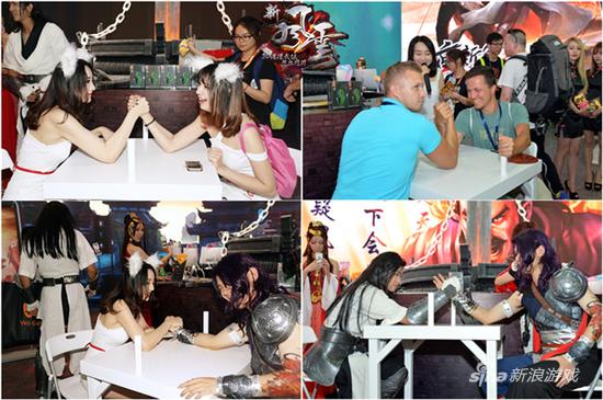 图6 真麒麟臂对抗赛