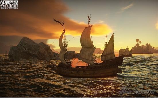 《战争雷霆》海战趣味玩法——海盗船模式截图