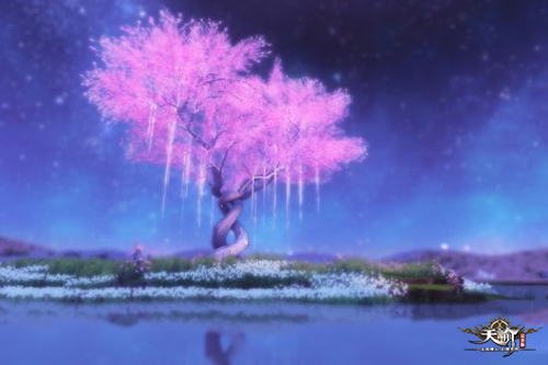 巨大的连理枝将鉴证结契仪式