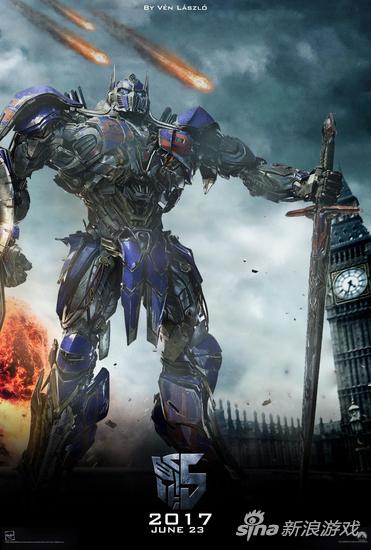 变形金刚5官方海报