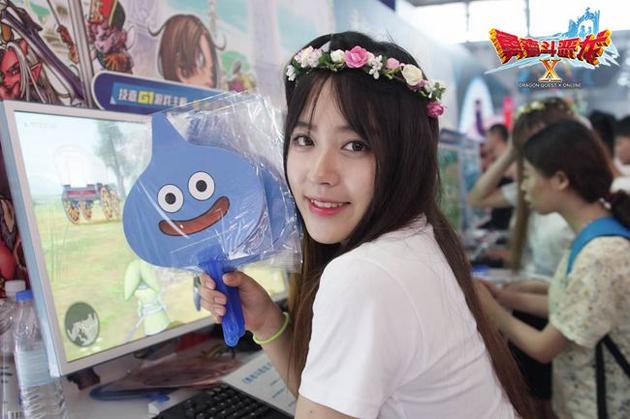ChinaJoy上DQX展台吸引众多粉丝