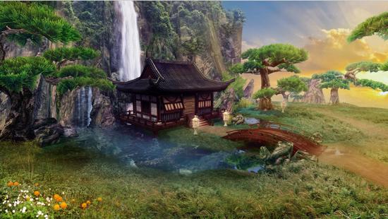 竹影婆娑忽现《仙侠世界》人文成诗