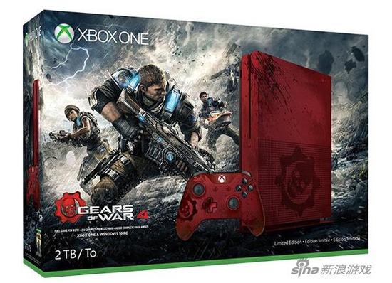 《战争机器4》主题XboxOneS同捆