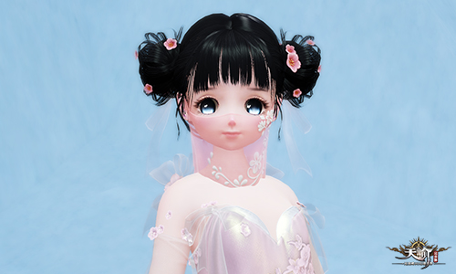 靓丽七夕 衣装点缀