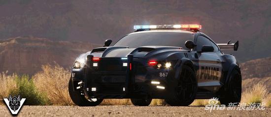 路障的汽车形态