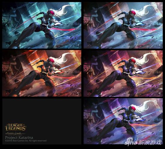 各个场景下的卡特