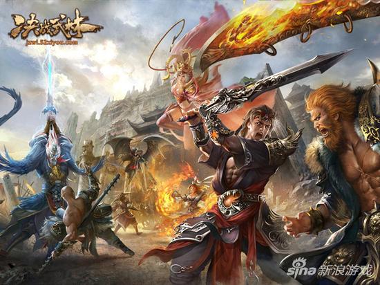 硬派功夫武侠尽在《决战武林》