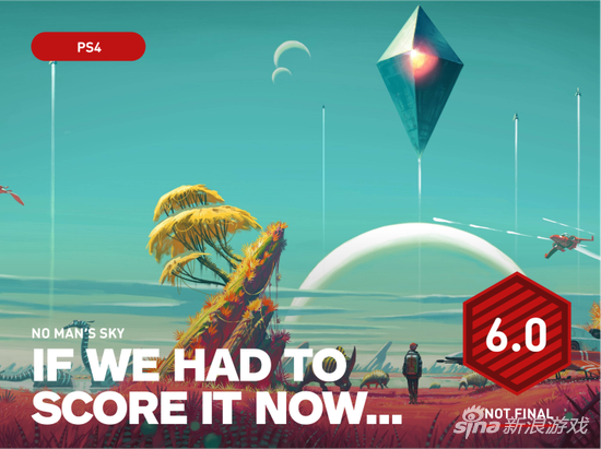 IGN给出《无人深空》的暂时评价 仅有6分