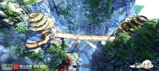 图2 《古剑奇谭网络版》百草谷