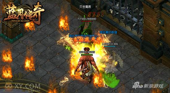 秘境通天 XY游戏《蓝月传奇》玛法秘境大有可玩