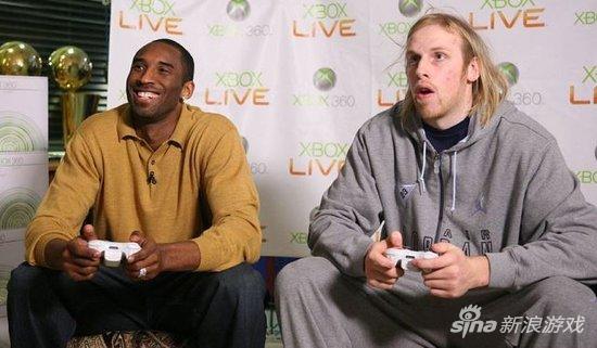 科比也是一位游戏迷