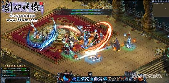 51wan《剑侠情缘2网页版》昨日删测 玩家火力全开