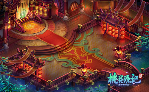 《桃花源记2》门派场景