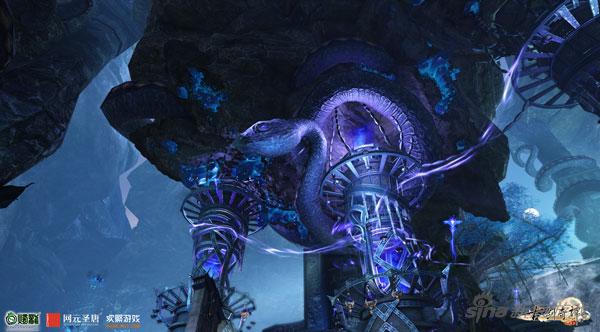 图4 《古剑奇谭网络版》咒隐门派洞天：杳冥涧