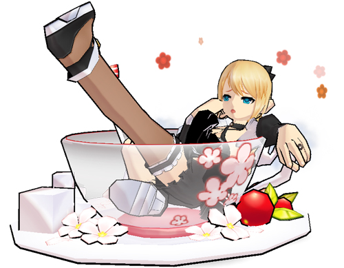 全新定制“掉进茶杯”