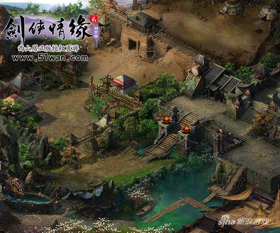 51wan《剑侠情缘2网页版》原画揭秘