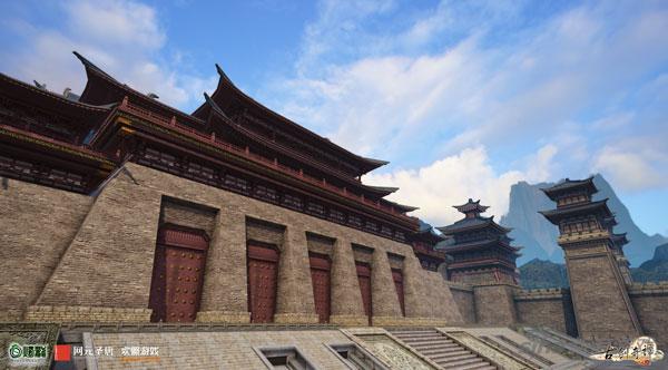 图2 《古剑奇谭网络版》长安城