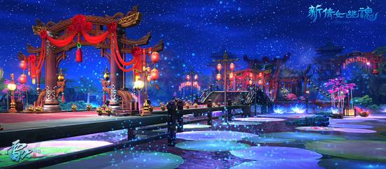 图2：大气恢弘又浪漫十足的三生湖