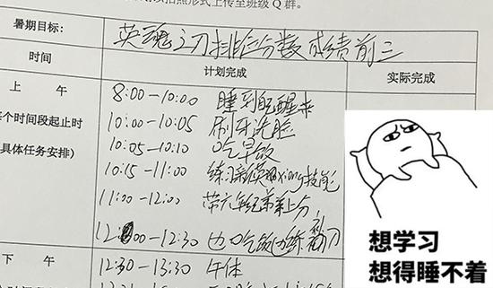 一天的宏伟计划是这么开始的