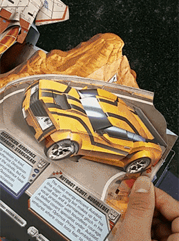 一直无法理解立体书籍怎么做到的