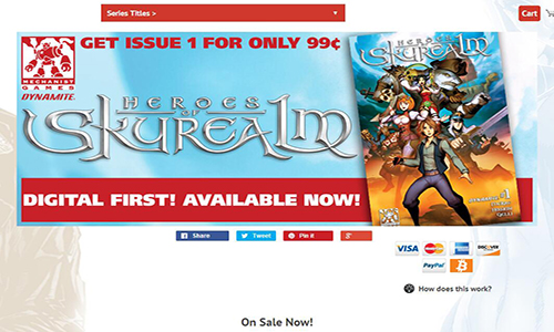 《天际奇兵》漫画获置顶推荐