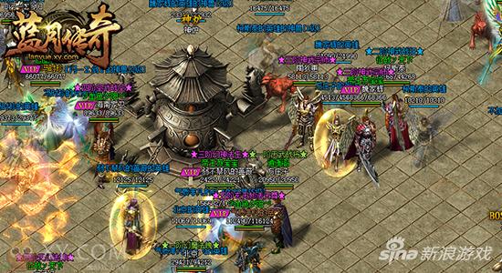 天命不凡 XY游戏《蓝月传奇》神甲出世天下惊