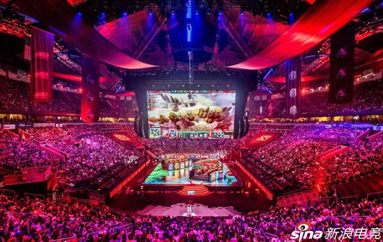 钥匙球馆内比赛场全景图