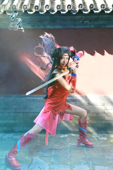 《问道》官方cos团