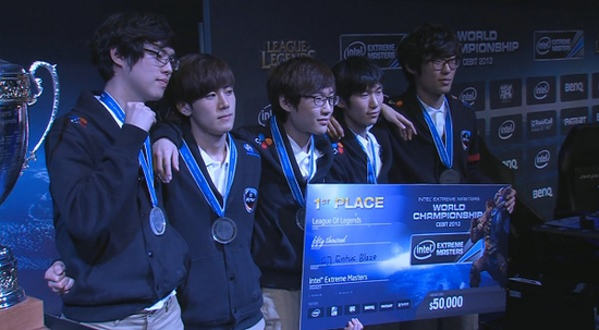 安掌门率队登顶IEM7世界总决赛