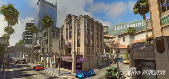 《守望先锋》好莱坞地图