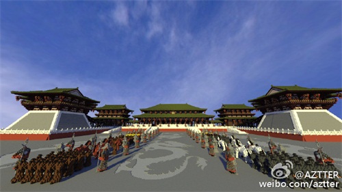 图3：来自“AZTTER”的盛世华夏含元殿