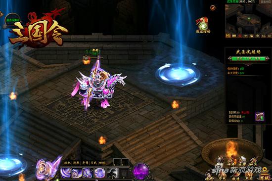 经典街机玩法 新游《三国令》武圣试炼场曝光