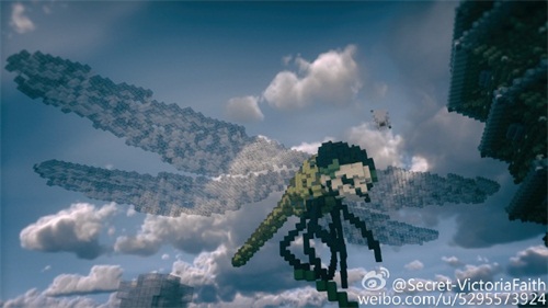 图9：来自“Secret-VictoriaFaith”的精致蜻蜓