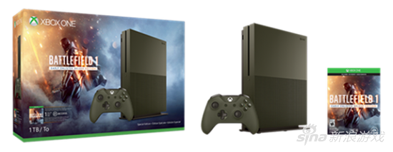 1TB Xbox One S《战地1》特别版