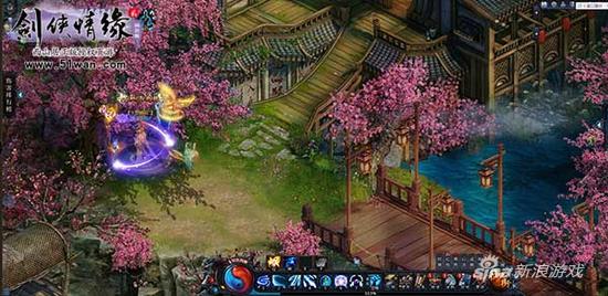 51wan《剑侠情缘2网页版》多人副本惊现撩妹大法