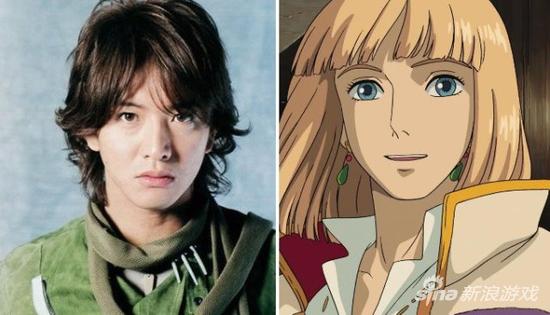 《哈尔的移动城堡》中的哈尔是由木村拓哉来配音的