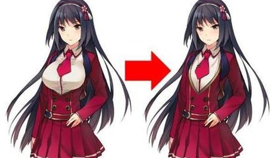 等级越高 胸部越大