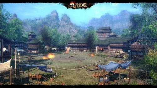 三盟争霸初版场景效果图