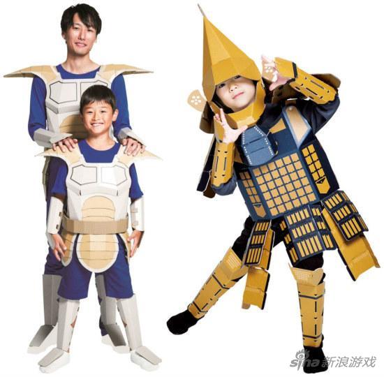 纸壳版赛亚人战斗服与