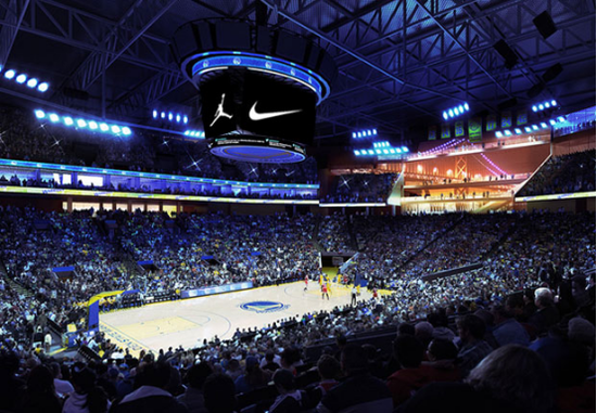 NBA等传统体育项目用户规模庞大，吸引了大量广告品牌