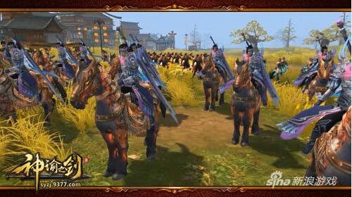 动态国战风云起 9377《神谕之剑》不删档二测开启